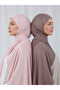 2-Piece Bamboo Jersey Hijab Set for Women – Soft, Stretchy & Comfortable Everyday Headscarves