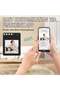 E-Ink Photo Keychain Smart Bluetooth Tracker | Apple Find My Compatible Anti-Lost Key Finder | 1.54” Custom E-Paper Display for Photos, QR Codes & Digital ID | Waterproof Mini Locator Tag for - 6