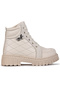 Cruz Leather Lace-Up Girls' Boots - 4