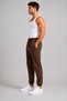 Premium Unisex Three-Thread Sweatpants with Elastic Cuffs and Pockets Jogger - 4