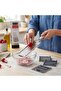 Enf-1010 Grater Lux Metal Grater Set 3in1 Peeler Removable Grater with Slicing Head - 3