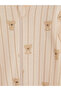 Beige Printed Baby Boy Overalls 2-Pack - 7
