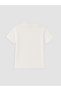 Two Mt Shop Quality Lcw Baby Ecru Oval Collar Baby Boy T-Shirt - 2