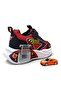 2440 Orthopedic Boy's Red Car Garage Sneaker - 2