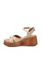 Ps-1401 Genuine Leather Women's Wedge Sandals - 4