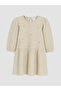 Esvab • Modern & Distinctive Zero Roba Collar Embroidered Girls' Dress - 3