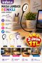 Led Desk Lamp with USB Input 360 °   Flexible Neck Portable Reading and Working Light