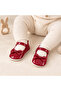 Bowknot Decorated Baby Shoes with Bow Ties - 3