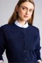 Regular Fit Crew Neck Buttoned Long Sleeve Cardigan H2445Ax26Wn - 2