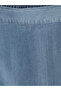 Product Name: Lcw Modest Indigo Elastic Waist Ruffled Jean Skirt A-Line Midi - 7