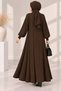 Women's Standing Collar Dress 2-Piece Knitwear Set - 4