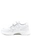 Rakerplus X3730-Bb White 100% Leather Girl's Daily Sneakers Sports Shoes - 4