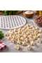 Set of 2 Dumpling Molds 41 cm |   Triangle + Hexagon Dumpling Making Apparatus |   Practical Roller Use - 7