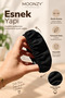 7-8-9 cm Compatible Combed Cotton Headphone Cap, Washable, Sweat-Absorbing Combed Cotton Fabric Headphone Pad Cover, Combed Cotton Overshoes, Black - 3