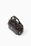 Faux Leather Shoulder Bag – Multi-Compartment, Zippered, Adjustable Crossbody Strap, Casual Bag - 5