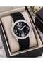 Women's Wristwatch with Silicone Strap and Zircon Stones, Casual and Stylish Combination, Gift Boxed - 3