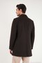 Normal Fit Single Slit Buttoned Mono Collar Cashmere Coat Men's Coat 584002000 - 7