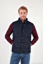 Quilted Stand Collar Puffer Vest Men's Vest 497West - 5