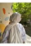 Hijab Cotton Soft Textured New Big Loop Pattern Jacquard Shawl Off-White - 3