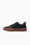 Women's Daily Lace-Up Leather Shoes 26K 26150005K Black - 2