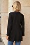Women's Winter Knitwear V-Neck Buttoned Long Sleeve Cardigan-Black - 4