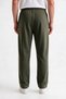 Men's Baggy Loose Fit Khaki Sweatpants, Shaded Winter Style, 3 Yarns - 4