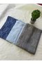 Hijab Cotton Soft Textured New Big Loop Pattern Jacquard Shawl Set of 3 and Makeup Mirror - 4
