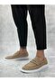 Aba0355 Laceless Linen Mustard Classic Corcik Men's Shoes