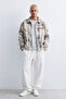 Men's Washable Feel the Street Embroidered Jacket - Gray - 4