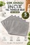 Multi-Purpose Inox Wire Cleaning Cloth 20X20 cm Single Layer Kitchen Dishcloth for Tough Dirt 5 Pieces