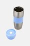 Stainless Steel Travel Mug 380 ml, Light Blue - 2