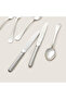 Lumina 18 Piece Dinner Fork Spoon Knife Set Shiny Silver - 4