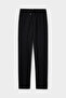 Ds Damat Relaxed Fit (No Pile) Black Dobby Jogger Pants - 5