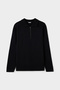 Slim Fit Black Sweater - 5