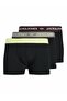 Men's Black Jacsport Active Trunks 3 Pack Boxer