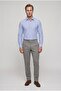 Ds Damat Navy Blue Striped Shirt - 4