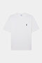 Relaxed Fit Ecru Plain Modal T-Shirt - 5
