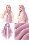 Women's Plain Shawl Soft Textured Daily Hijab Shawl Four Seasons - 2