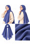Women's Plain Shawl Soft Textured Daily Hijab Shawl Four Seasons - 2