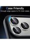 Apple iPhone 18 Pro/18 Pro Max 5G 2026 Premium Alloy Ring Camera Lens Tempered Glass Protector Shield - 6