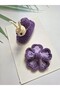 Special Non-Slip 2-Piece Baby Buckle Set for Snails & Flower-Loving Babies, Handmade Baby Gift Set - 7