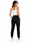 Women's Slim Fit Joggers – Functional & Stylish, Black - 2