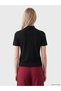 Ozmarka New Season Black Judge Collar Decorated Buttoned Women's Knitwear Sweater - 4