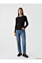 Lcw Everyday Brown Crew Neck Buttoned Women's Knitwear Sweater - 2