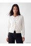 Crew Neck Women's Knitwear Cardigan
