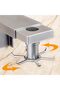 Kitchen Hook Multi-Purpose Hooks 360 Degrees Rotated Rotatable Rack For Organizer and Storage - 2