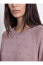 Lcw Everyday Lilac Crew Neck Embroidered Women's Knitwear Sweater - 3