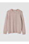 Lcw Everyday Lilac Crew Neck Patterned Women's Knitwear Sweater - 5