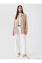 Shirt Collar Women's Cardigan - 2