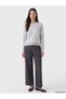 Lcw Everyday Gray Crew Neck Women's Knitwear Sweater - 2